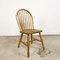 Vintage Windsor Style Pine Chairs, Set of 8, Image 1