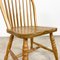 Vintage Windsor Style Pine Chairs, Set of 8 3