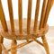 Vintage Windsor Style Pine Chairs, Set of 8, Image 7