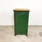 Vintage Industrial Green Wooden Cupboard, Image 9