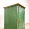 Vintage Industrial Green Wooden Cupboard 4