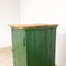 Credenza vintage industriale in legno verde, Immagine 7