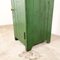 Vintage Industrial Green Wooden Cupboard 8