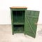Vintage Industrial Green Wooden Cupboard 12