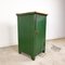 Credenza vintage industriale in legno verde, Immagine 2