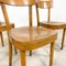 Vintage Wooden Bistro Chairs, Set of 3 3