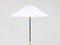 French Three Tiered Lacquered Brass Floor Lamp, 1960s, Image 2