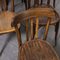 Bentwood Three Slat Dining Chairs from Mahieu, 1920s, Set of 8 5