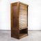 French Oak Tambour Fronted Cabinet, 1930s, Image 1