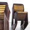 Tubular Metal Slatted Dining Chair from Cox, 1940s 4