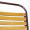 Tubular Metal Slatted Dining Chair from Cox, 1940s 2