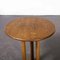 Circular Side Table with Three Column Base, 1940s 4