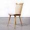 Bentwood Spindle Back Upholstered Dining Chairs from Baumann, 1950s, Set of 6, Image 1
