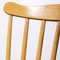 Bentwood Spindle Back Upholstered Dining Chairs from Baumann, 1950s, Set of 6 7