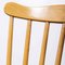 Bentwood Spindle Back Upholstered Dining Chairs from Baumann, 1950s, Set of 6, Image 7