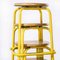 Taburetes altos franceses industriales en amarillo, años 70. Juego de 4, Imagen 8