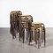 French Stacking Stools, 1960s, Set of 24, Image 6