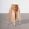 French Stacking Stools, 1960s, Set of 6, Image 6