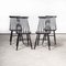 French Ebonised Dining Chairs, 1950s, Set of 4 10