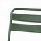 Sedie pieghevoli in metallo verde, Francia, anni '60, set di 2, Immagine 2