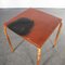 French Red Metal Garden Table, 1950s 6