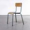 French Model 510/1 Stacking Dining Chair from Mullca, 1950s 1