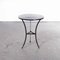 French Small Round Metal Gueridon Table, 1960s 1