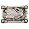Sterling Silver Brooch with Swan from Georg Jensen, Image 1