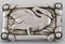 Sterling Silber Brosche mit Schwan von Georg Jensen 2