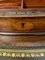 Antique Edwardian Rosewood Inlaid Bow Fronted Writing Table 12
