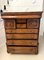 Antique Scottish Victorian Figured Mahogany Chest of Drawers, Image 4