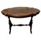 Antiker viktorianischer Tisch aus Nusswurzelholz 1