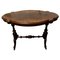 Antique Victorian Burr Walnut Shaped Centre Table, Image 1