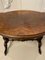 Antique Victorian Burr Walnut Shaped Centre Table, Image 4