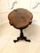 Antique Victorian Burr Walnut Shaped Centre Table 6