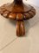 Antique Victorian Burr Walnut Amboyna Marquetry Lamp Table 15