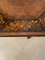 Antique Victorian Burr Walnut Amboyna Marquetry Lamp Table, Image 6