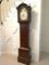 Horloge Longue George III Antique en Chêne par Henry Frost Philmoorehill 3