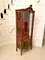 Antique French Kingwood Ormolu Mounted Display Cabinet by Vernis Martin, Image 2