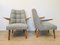 Vintage Grey Armchairs from Krasna Izba, 1960s, Set of 2 13