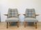 Vintage Grey Armchairs from Krasna Izba, 1960s, Set of 2 5