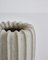 Ribbed Stoneware Vase with Off White Glaze by by Arne Bang, 1930s 5