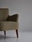 Danish Modern Easy Chair in Beech and Wool Upholstery by White & Mølgaard, 1950s 4