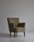 Danish Modern Easy Chair in Beech and Wool Upholstery by White & Mølgaard, 1950s 3