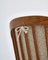 Scandinavian Modern Windsor Chair in Patinated Ash and White Boucle, Image 13