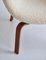 The Swan Lounge Chair in Teak & White Bouclé by Arne Jacobsen for Fritz Hansen, 1960 9