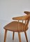 Scandinavian Modern J104 Dining Chairs by Jørgen Bækmark for FDB Furniture, 1970s, Set of 4, Image 8