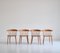 Scandinavian Modern J104 Dining Chairs by Jørgen Bækmark for FDB Furniture, 1970s, Set of 4, Image 3