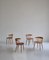 Scandinavian Modern J104 Dining Chairs by Jørgen Bækmark for FDB Furniture, 1970s, Set of 4 13