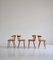 Scandinavian Modern J104 Dining Chairs by Jørgen Bækmark for FDB Furniture, 1970s, Set of 4 4